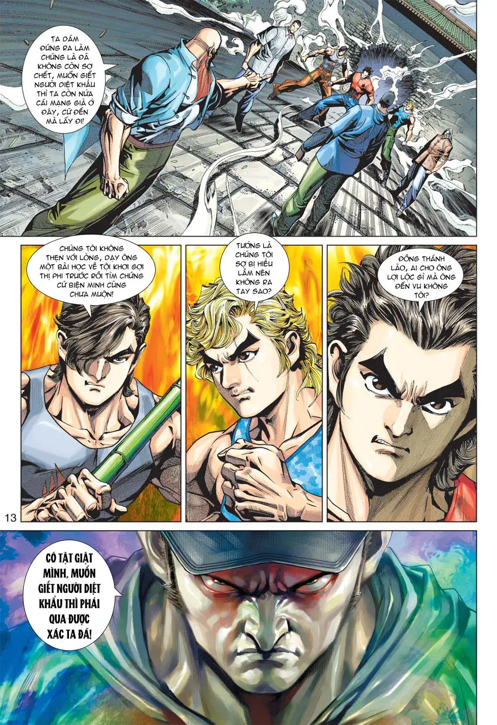 Truyện Tranh Tân Tác Long Hổ Môn trang 4