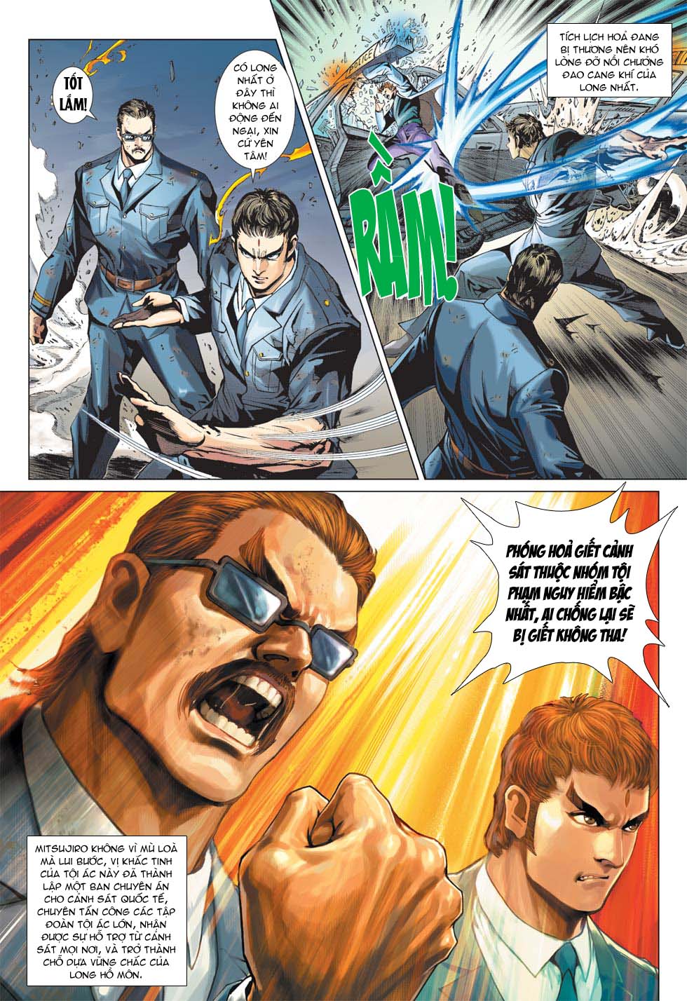 Truyện Tranh Tân Tác Long Hổ Môn trang 4