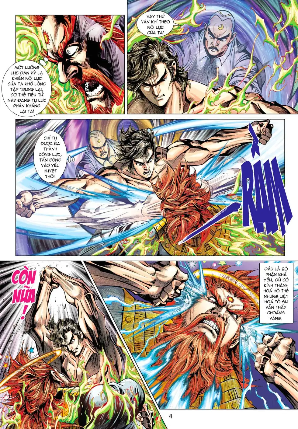 Truyện Tranh Tân Tác Long Hổ Môn trang 4
