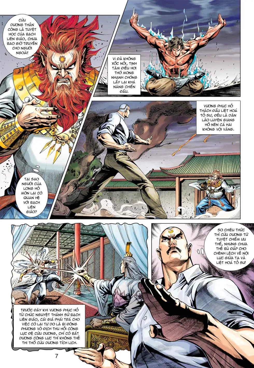 Truyện Tranh Tân Tác Long Hổ Môn trang 4