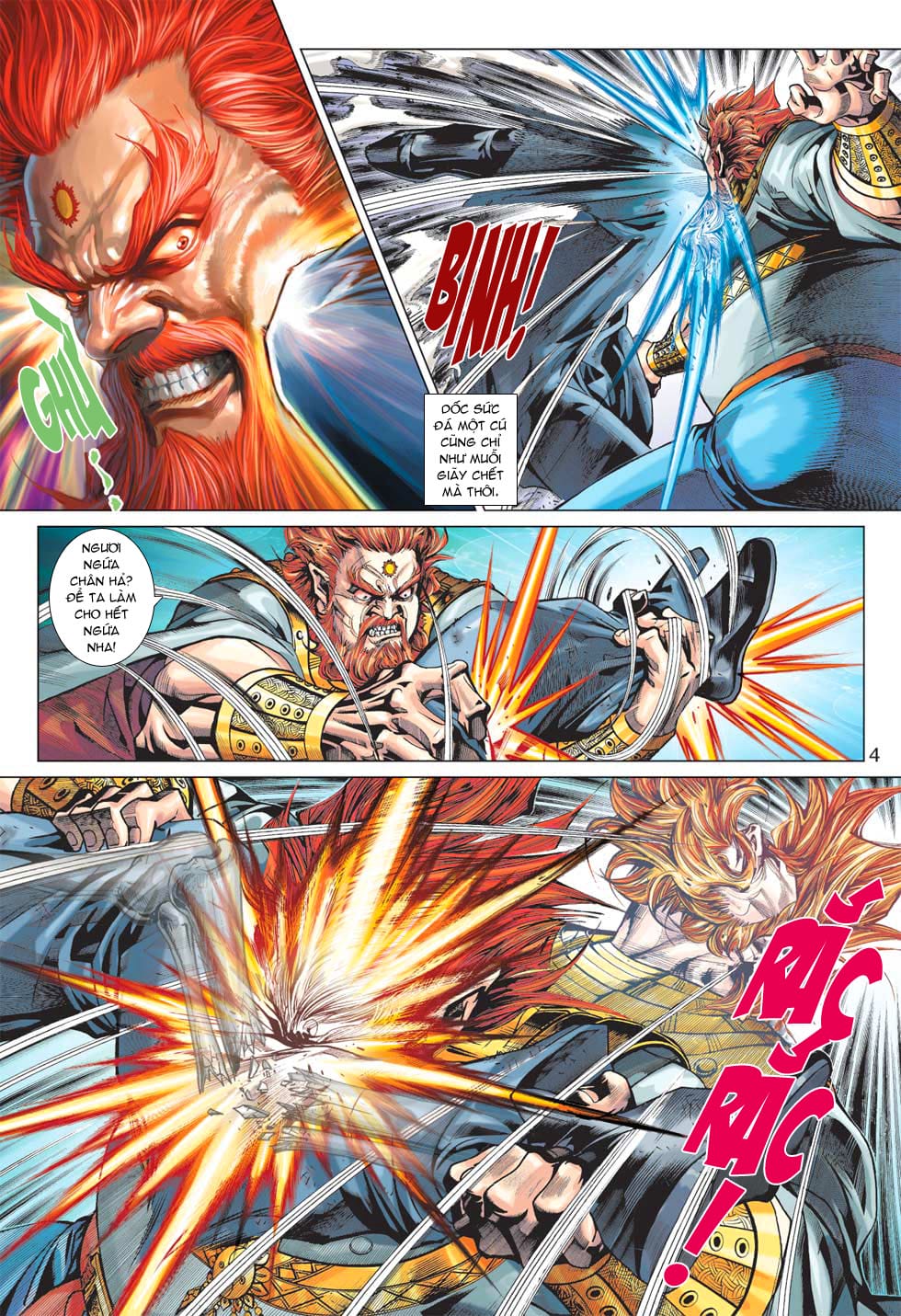 Truyện Tranh Tân Tác Long Hổ Môn trang 4