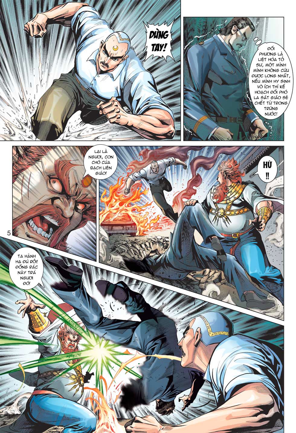 Truyện Tranh Tân Tác Long Hổ Môn trang 4