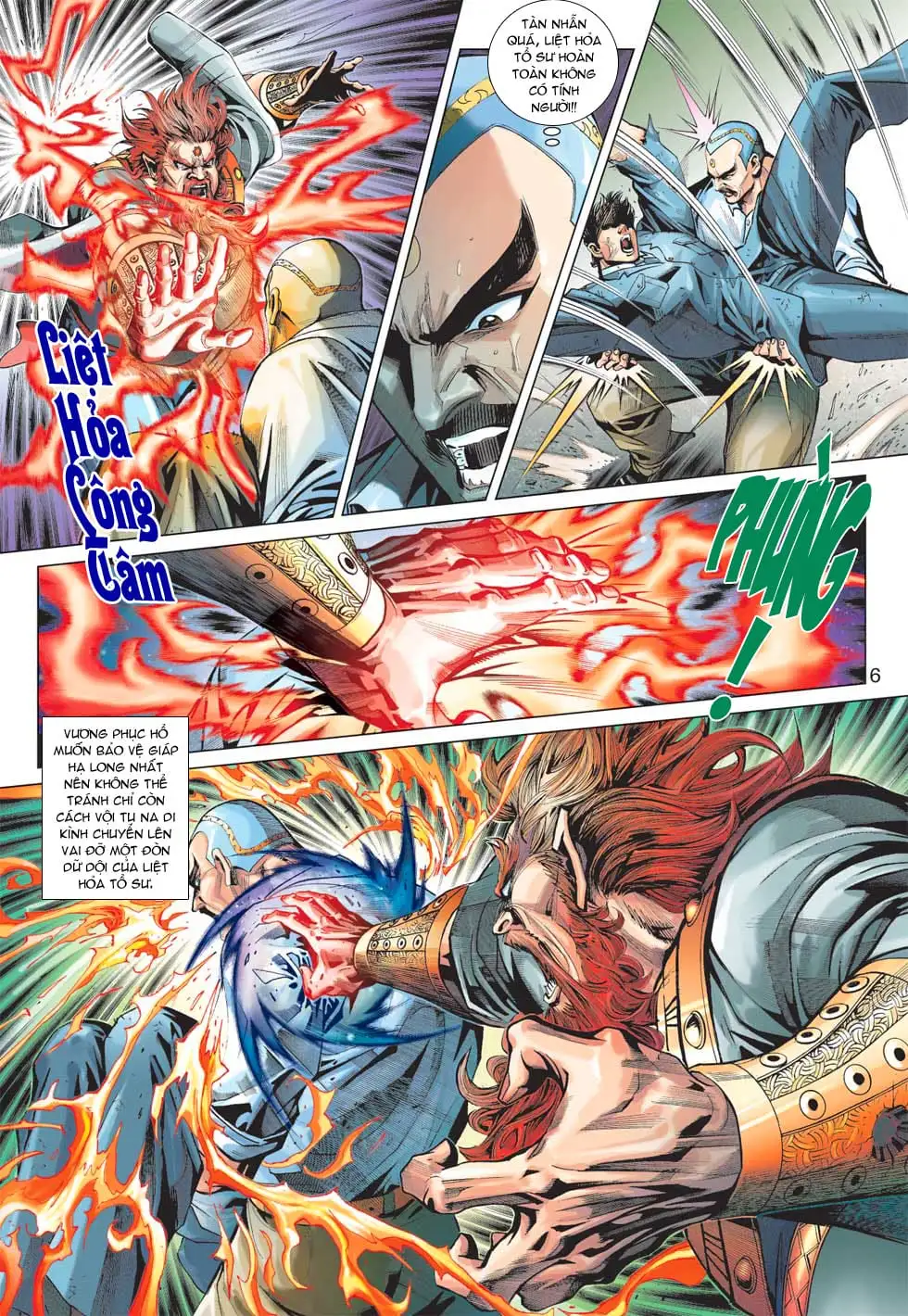 Truyện Tranh Tân Tác Long Hổ Môn trang 4