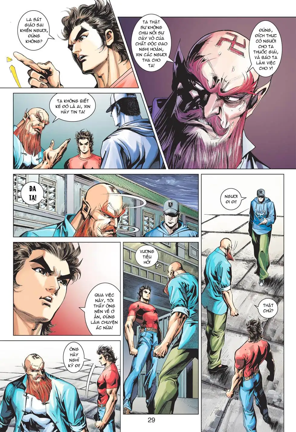 Truyện Tranh Tân Tác Long Hổ Môn trang 4