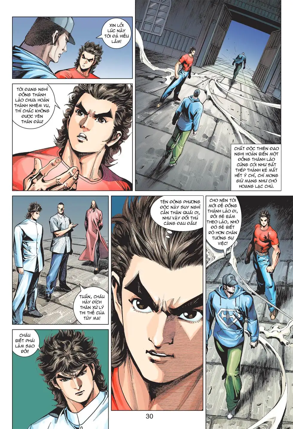 Truyện Tranh Tân Tác Long Hổ Môn trang 4