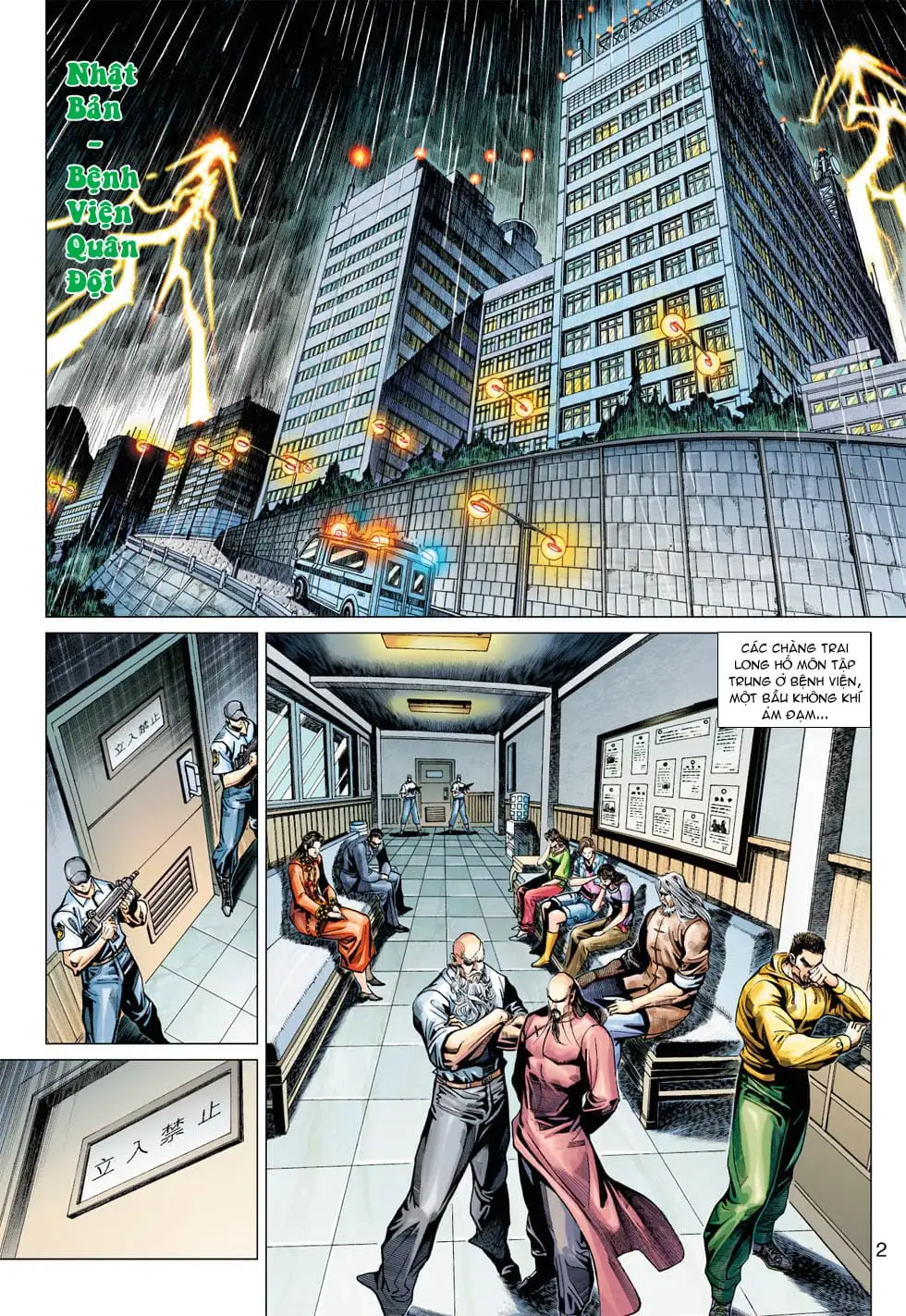 Truyện Tranh Tân Tác Long Hổ Môn trang 4