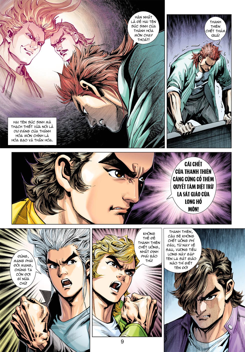 Truyện Tranh Tân Tác Long Hổ Môn trang 4