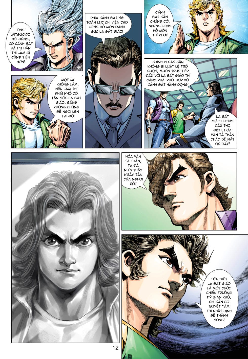 Truyện Tranh Tân Tác Long Hổ Môn trang 4