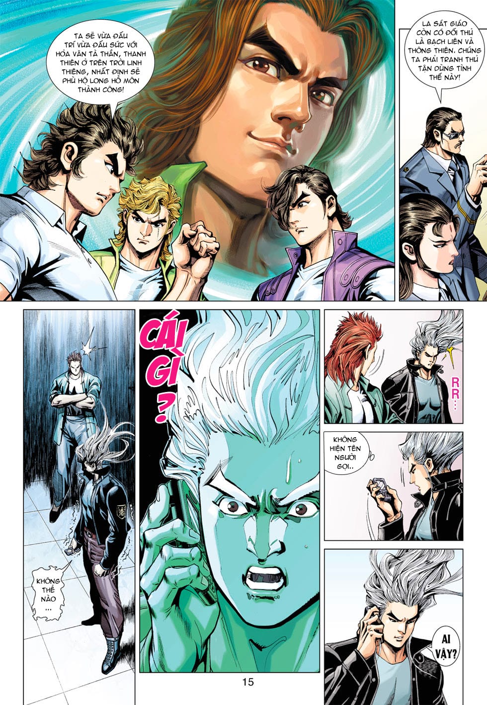 Truyện Tranh Tân Tác Long Hổ Môn trang 4