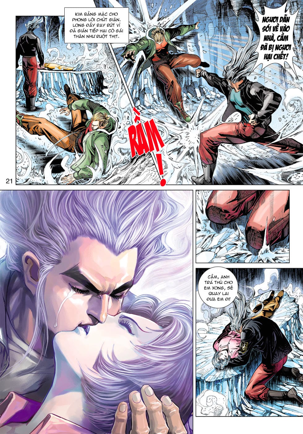 Truyện Tranh Tân Tác Long Hổ Môn trang 4