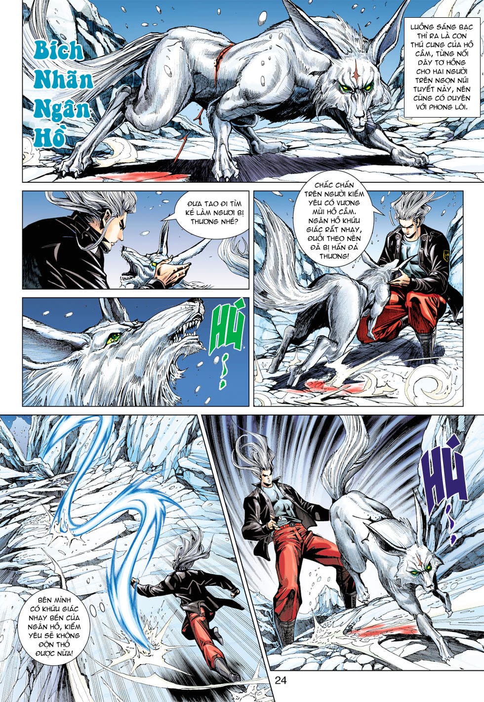 Truyện Tranh Tân Tác Long Hổ Môn trang 4