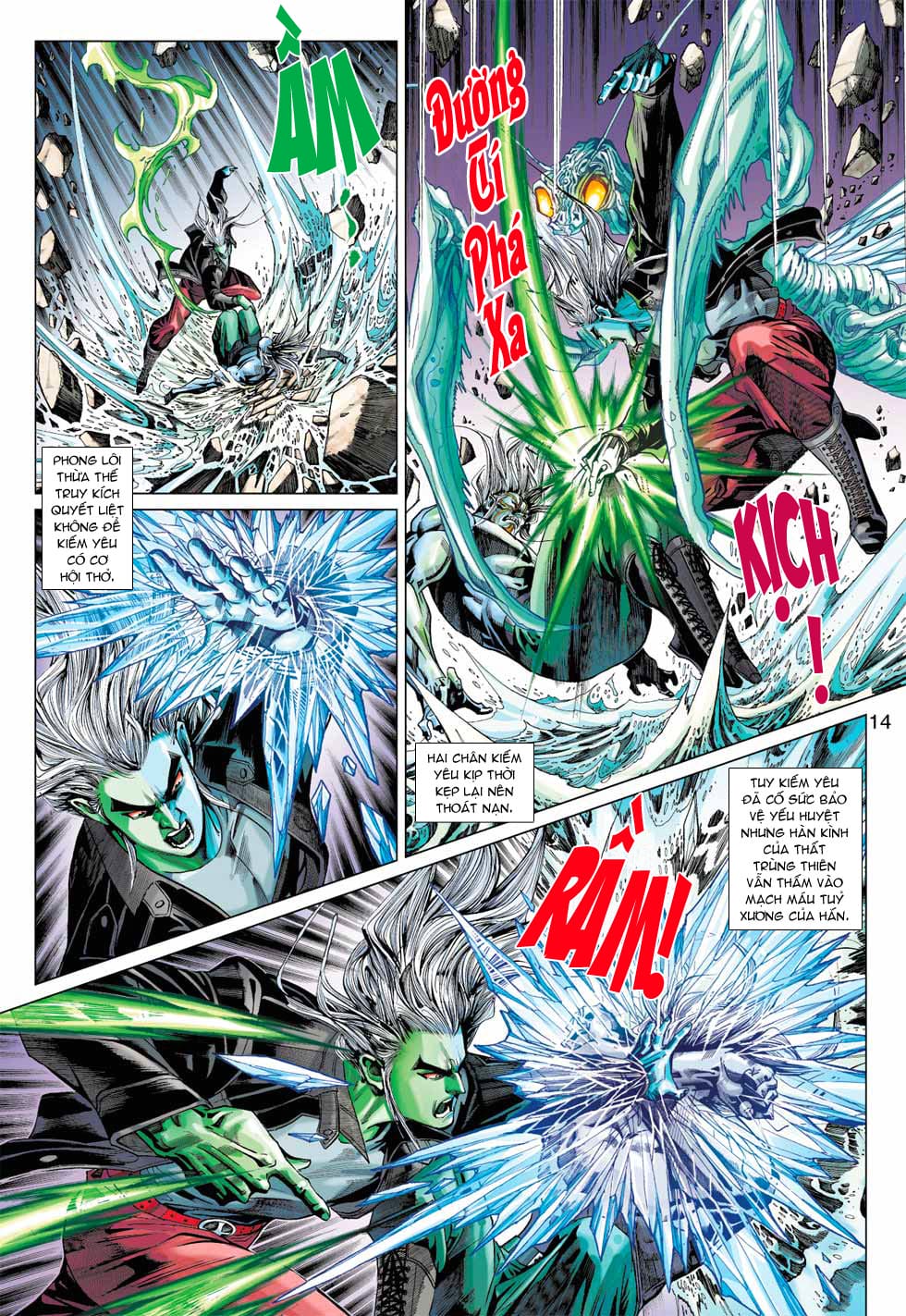 Truyện Tranh Tân Tác Long Hổ Môn trang 4