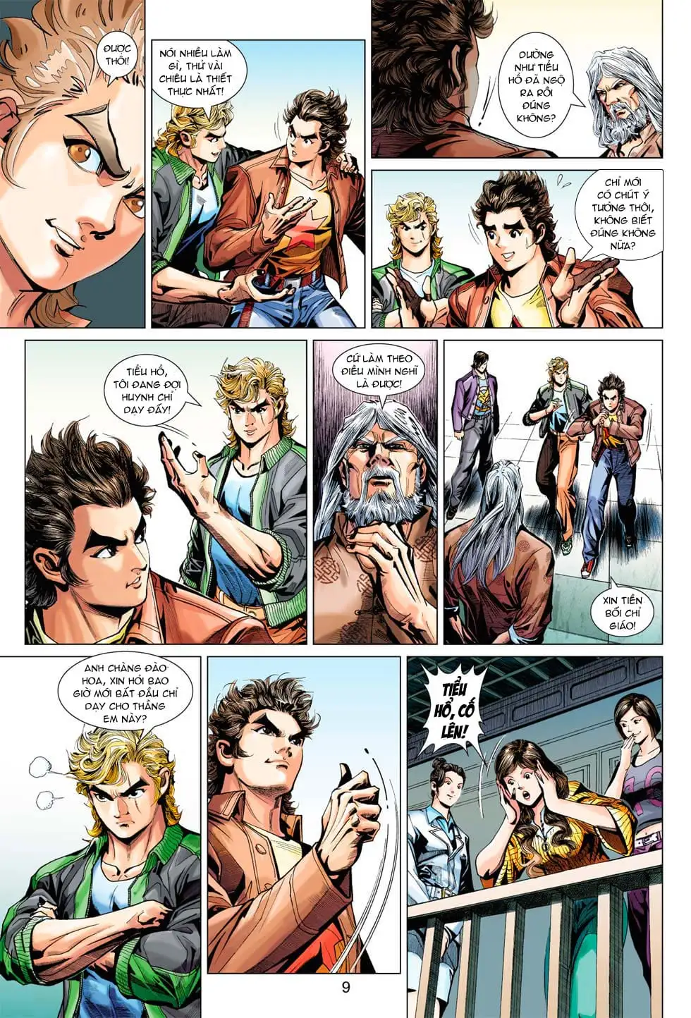 Truyện Tranh Tân Tác Long Hổ Môn trang 4