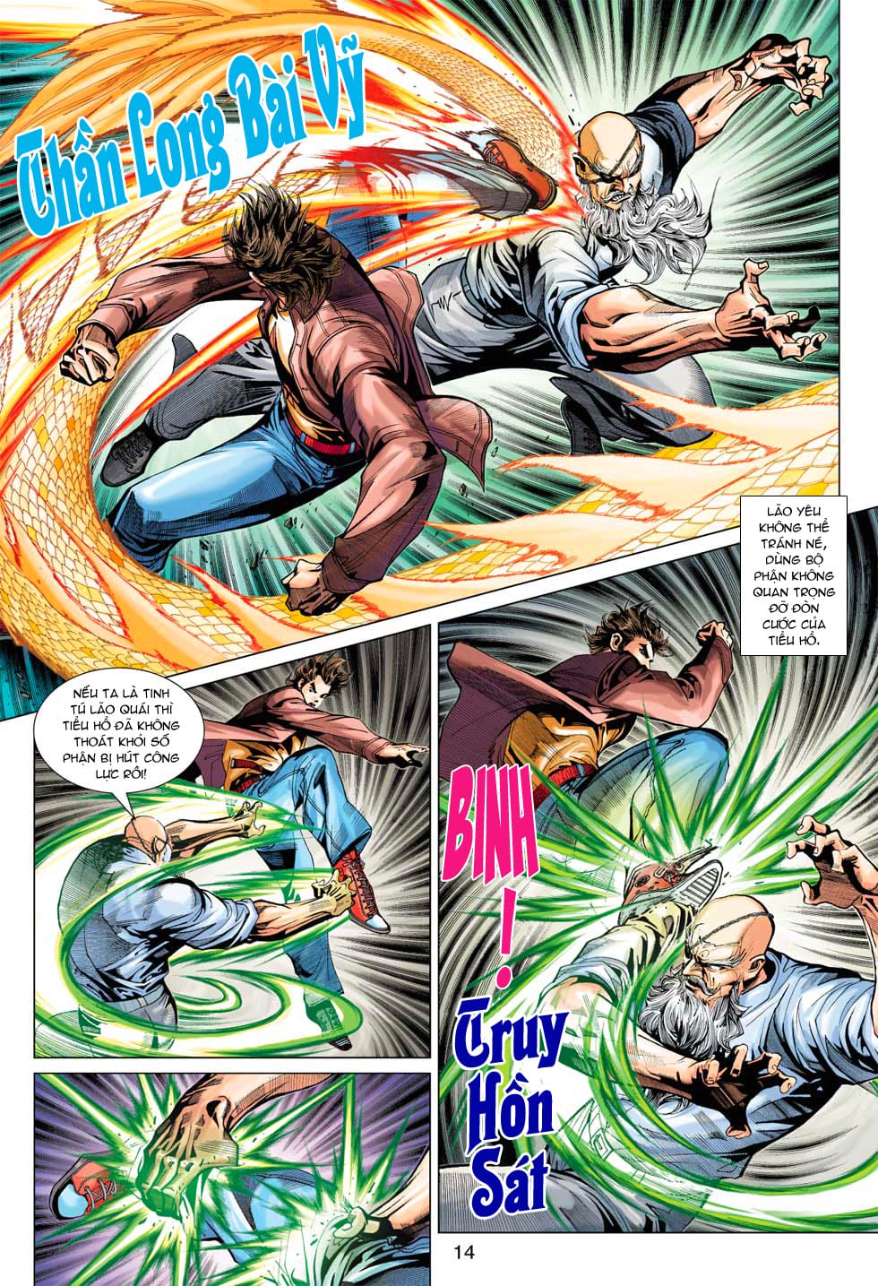 Truyện Tranh Tân Tác Long Hổ Môn trang 4