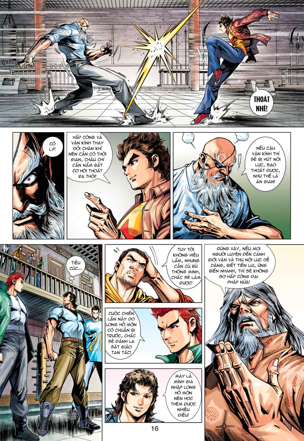 Truyện Tranh Tân Tác Long Hổ Môn trang 4