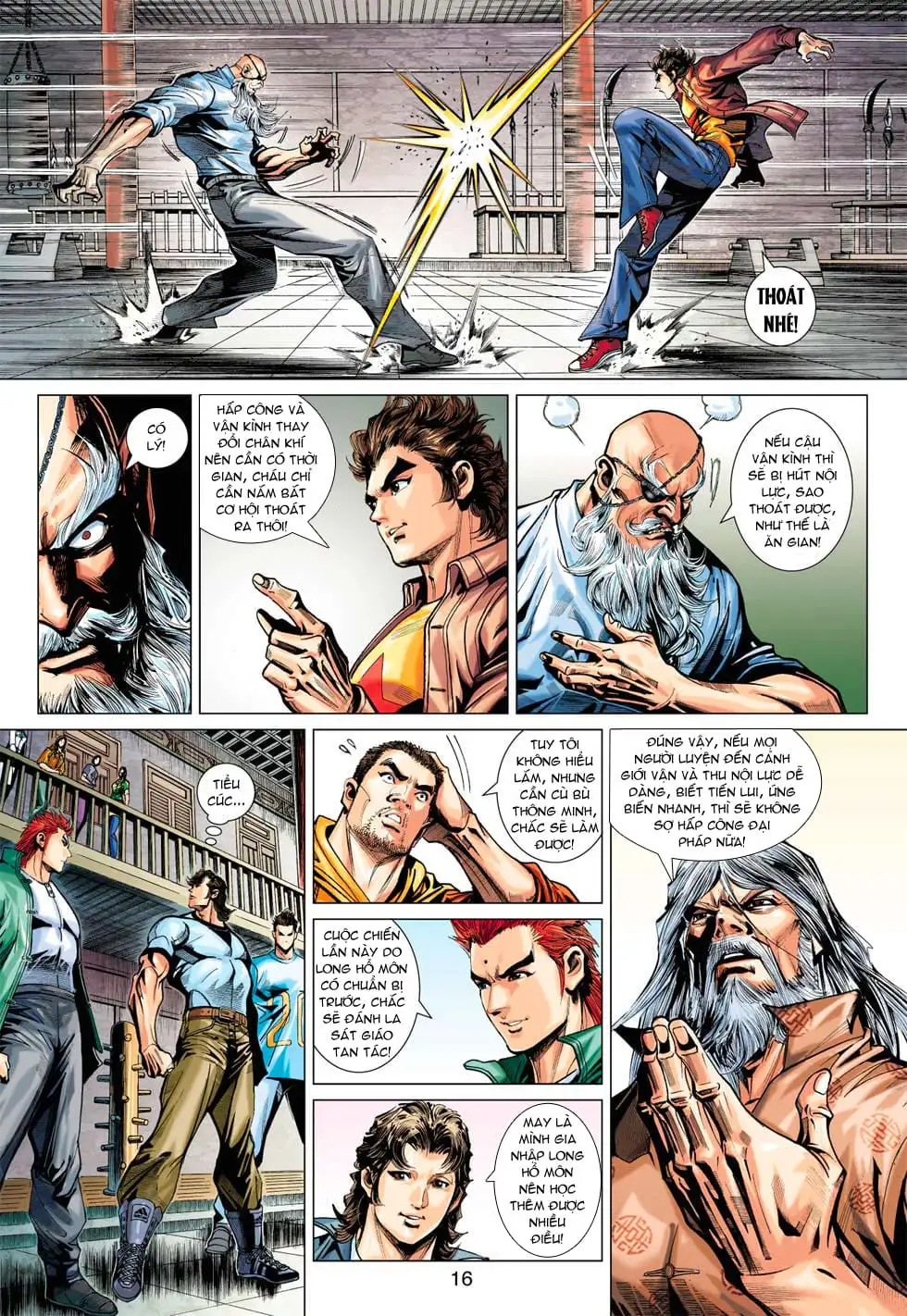 Truyện Tranh Tân Tác Long Hổ Môn trang 4