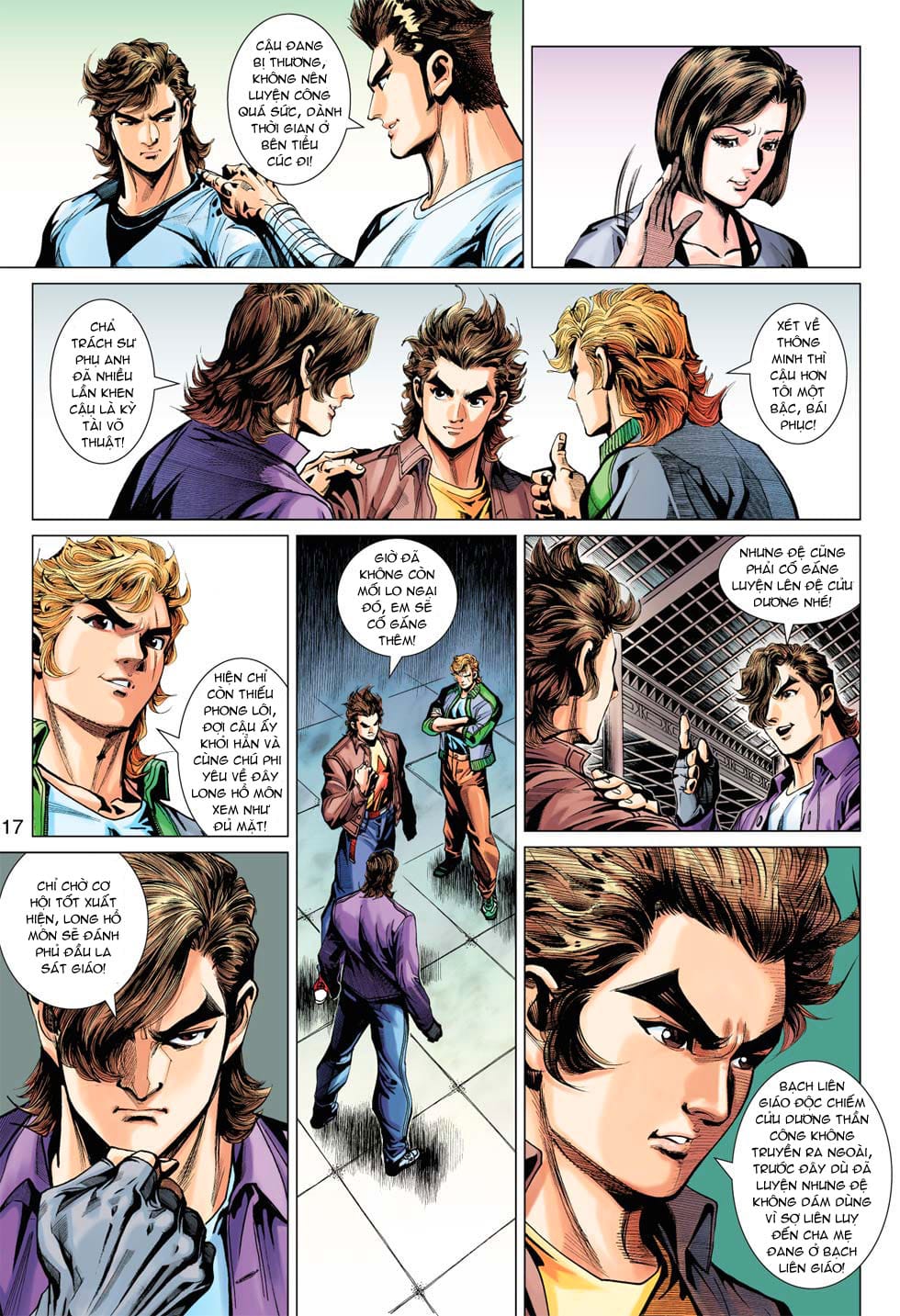 Truyện Tranh Tân Tác Long Hổ Môn trang 4