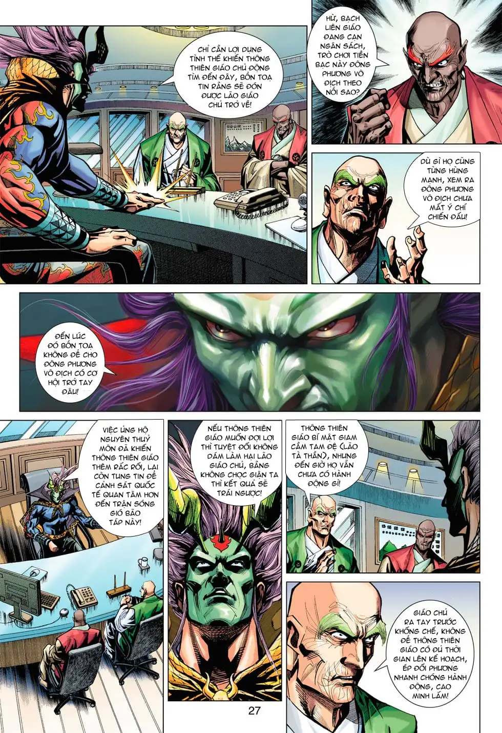 Truyện Tranh Tân Tác Long Hổ Môn trang 4