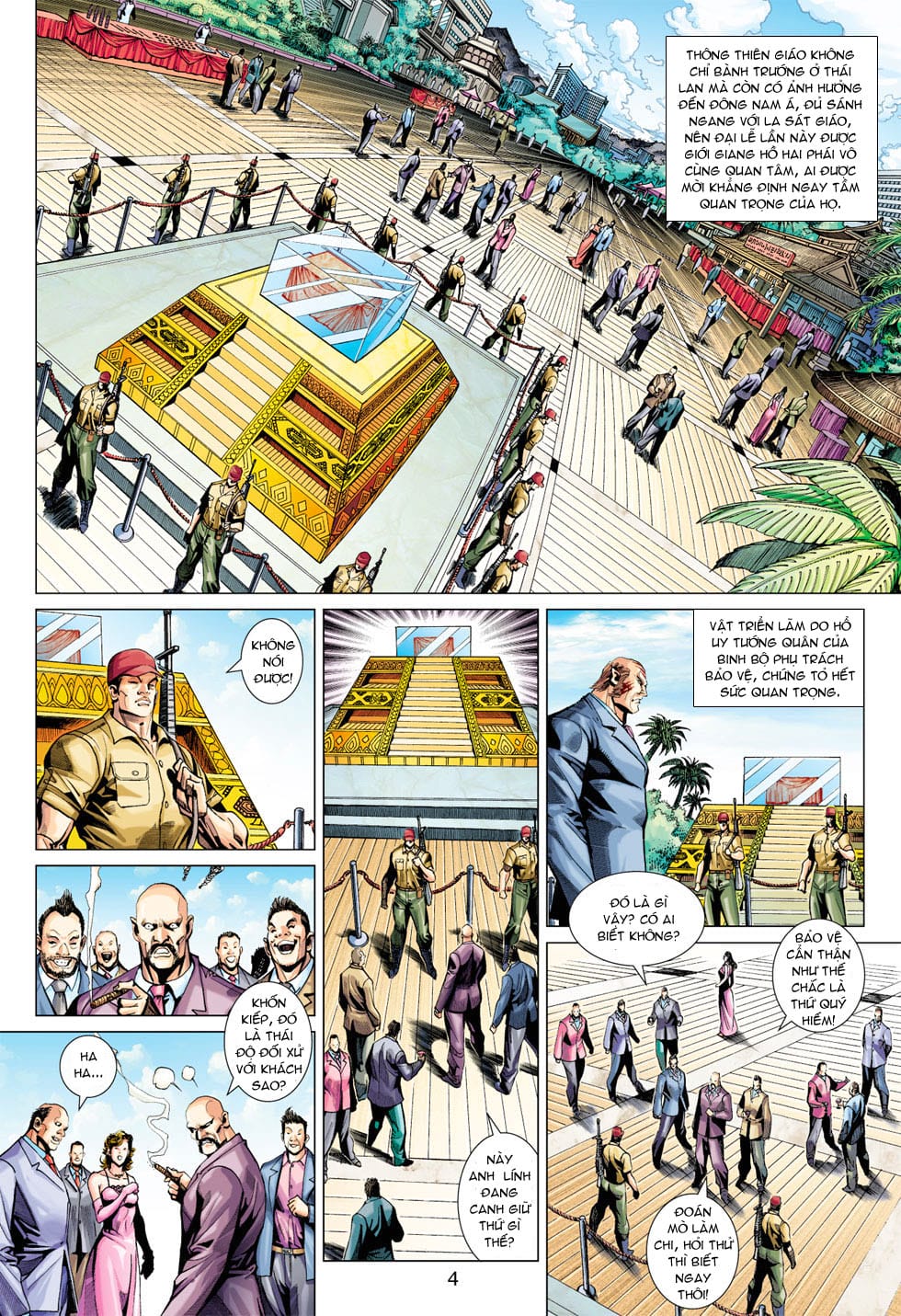 Truyện Tranh Tân Tác Long Hổ Môn trang 4