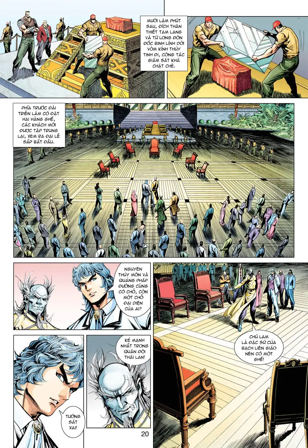 Truyện Tranh Tân Tác Long Hổ Môn trang 4