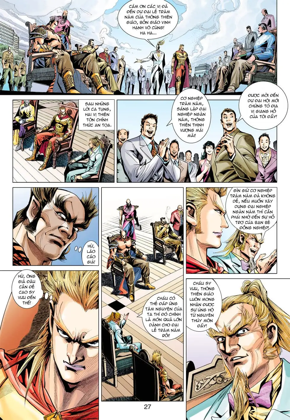 Truyện Tranh Tân Tác Long Hổ Môn trang 4