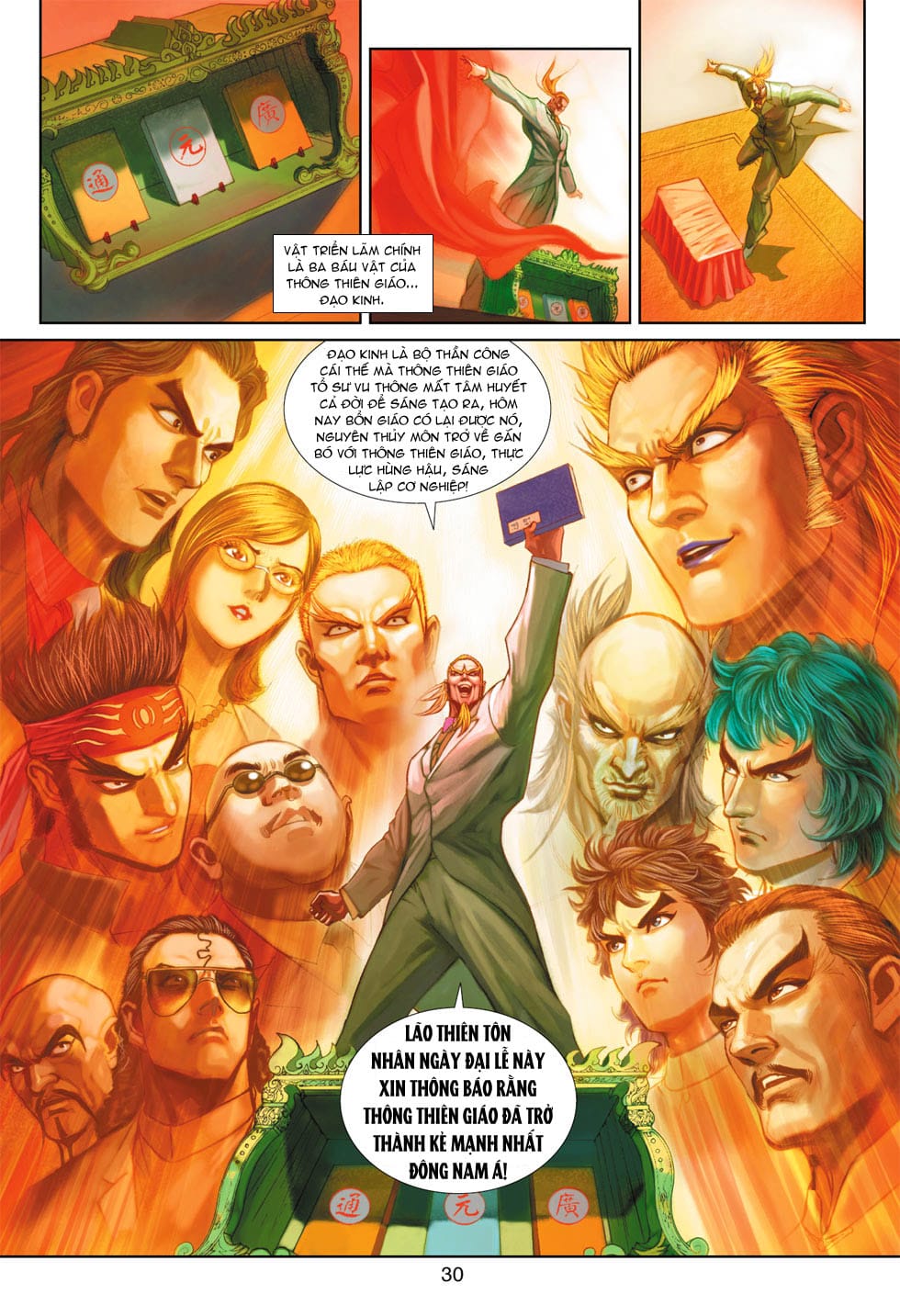 Truyện Tranh Tân Tác Long Hổ Môn trang 4