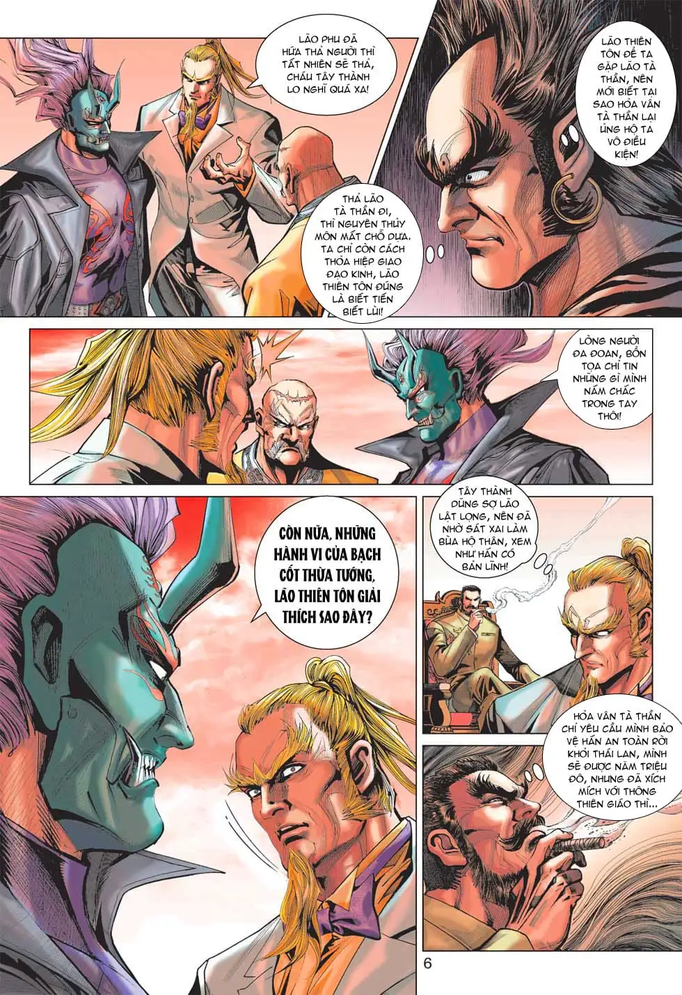 Truyện Tranh Tân Tác Long Hổ Môn trang 4