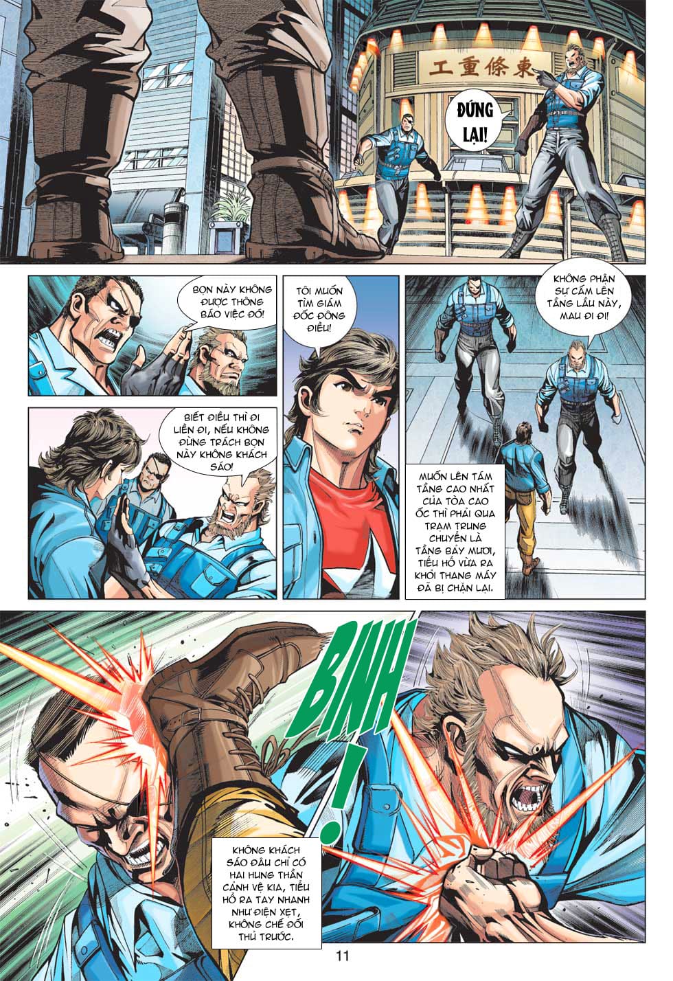 Truyện Tranh Tân Tác Long Hổ Môn trang 4