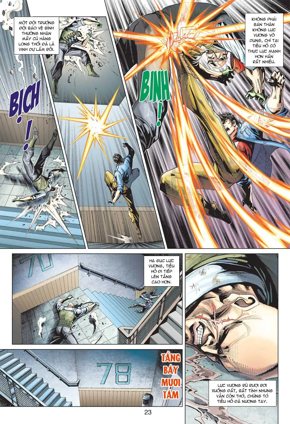 Truyện Tranh Tân Tác Long Hổ Môn trang 4