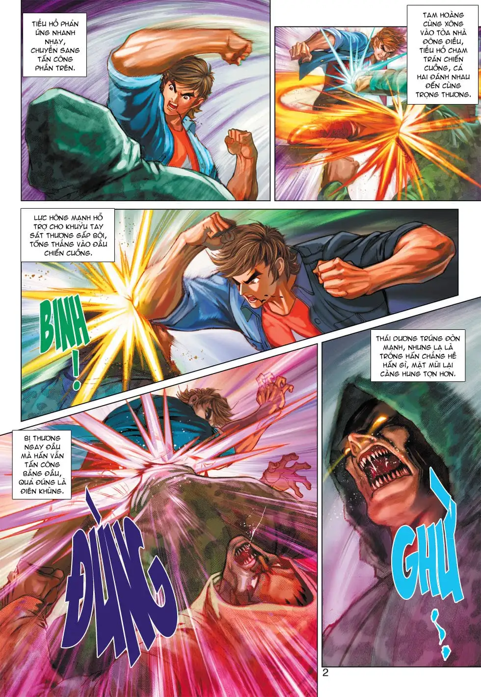 Truyện Tranh Tân Tác Long Hổ Môn trang 4