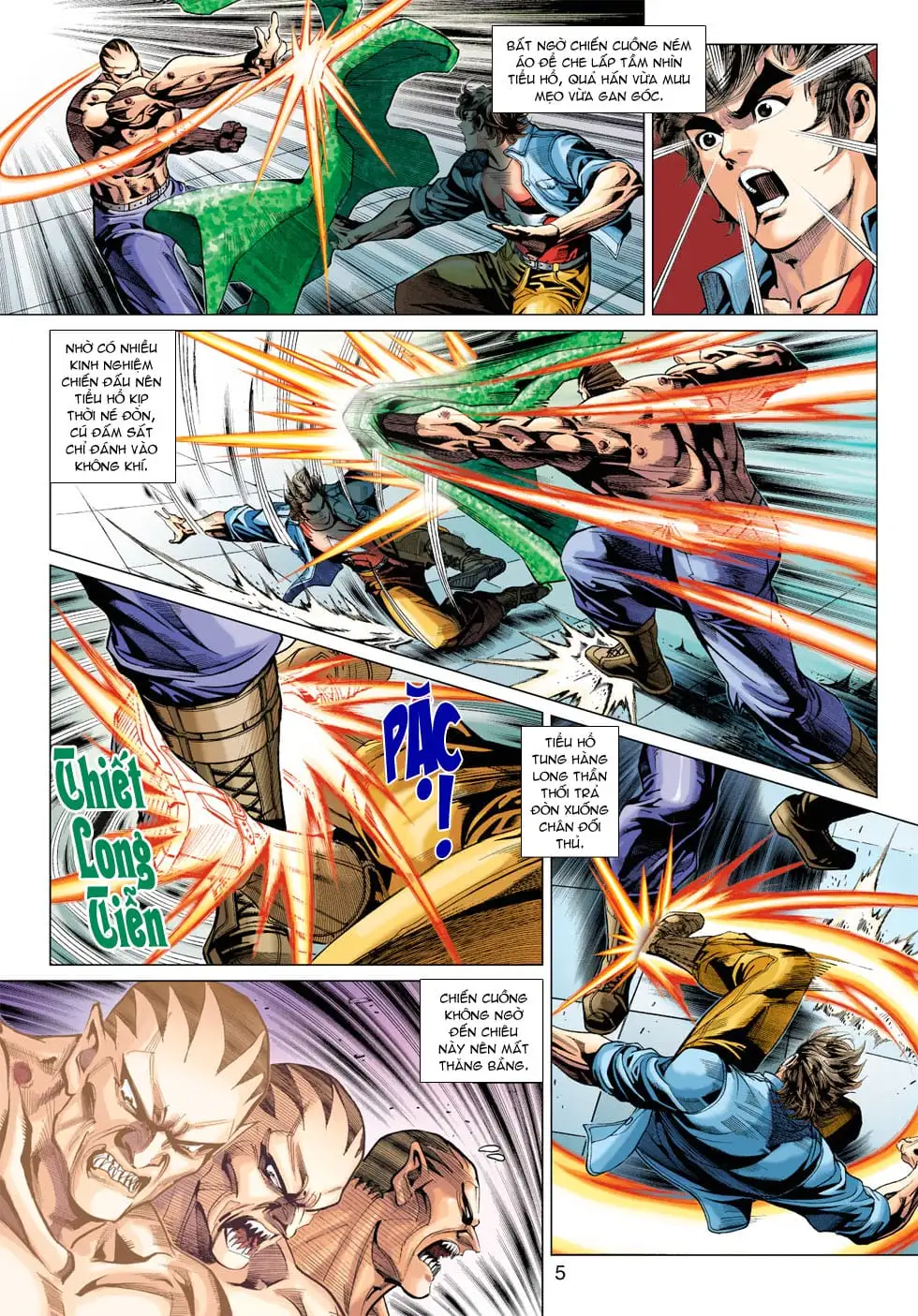 Truyện Tranh Tân Tác Long Hổ Môn trang 4