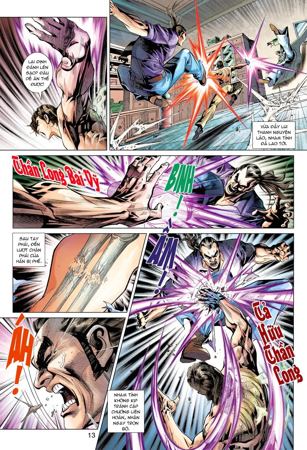 Truyện Tranh Tân Tác Long Hổ Môn trang 4