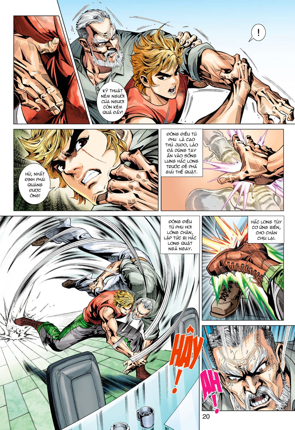 Truyện Tranh Tân Tác Long Hổ Môn trang 4