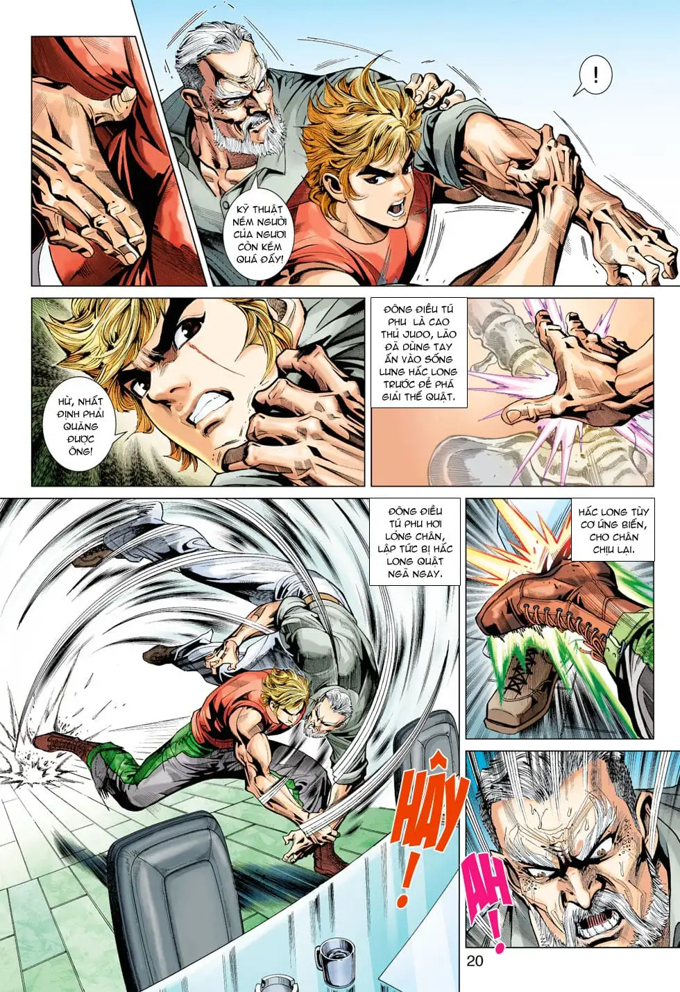 Truyện Tranh Tân Tác Long Hổ Môn trang 4