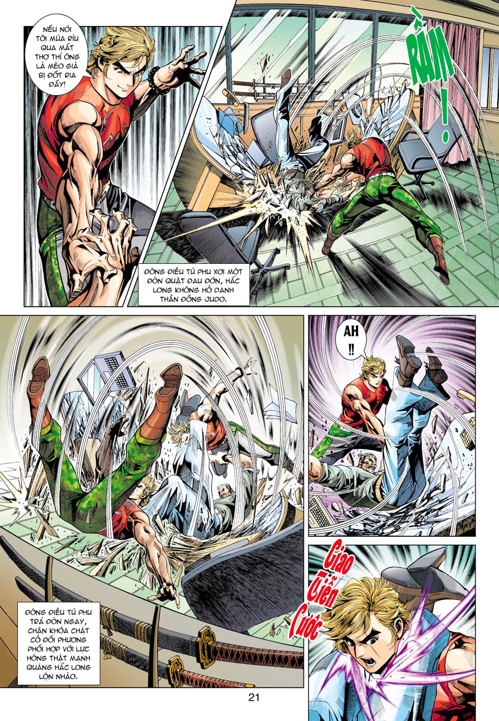 Truyện Tranh Tân Tác Long Hổ Môn trang 4