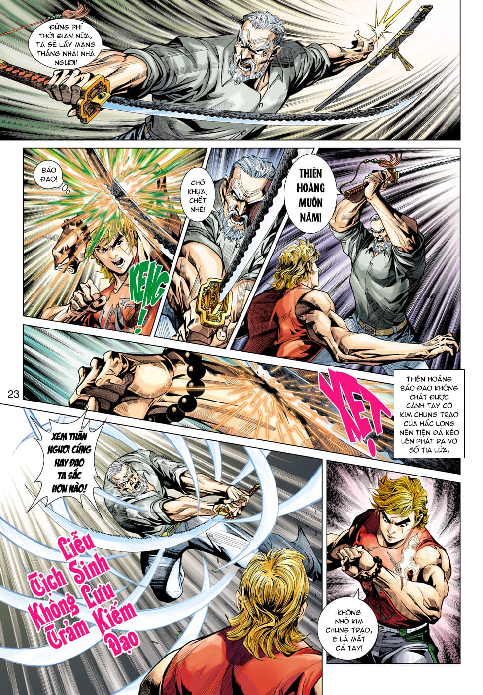 Truyện Tranh Tân Tác Long Hổ Môn trang 4