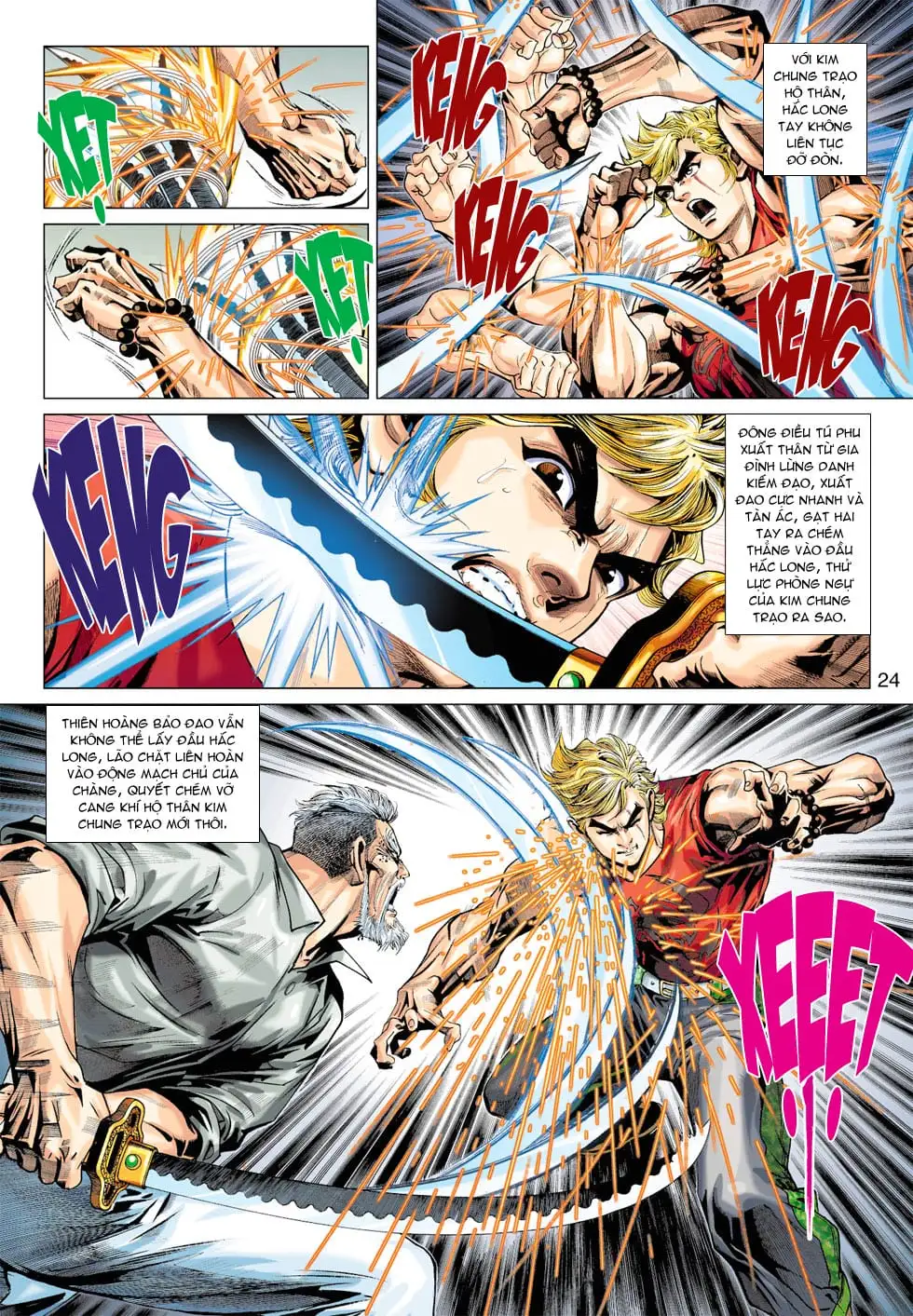 Truyện Tranh Tân Tác Long Hổ Môn trang 4