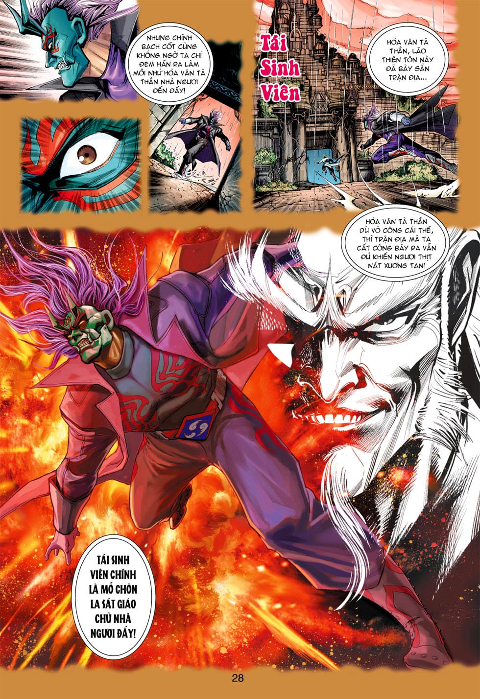 Truyện Tranh Tân Tác Long Hổ Môn trang 4