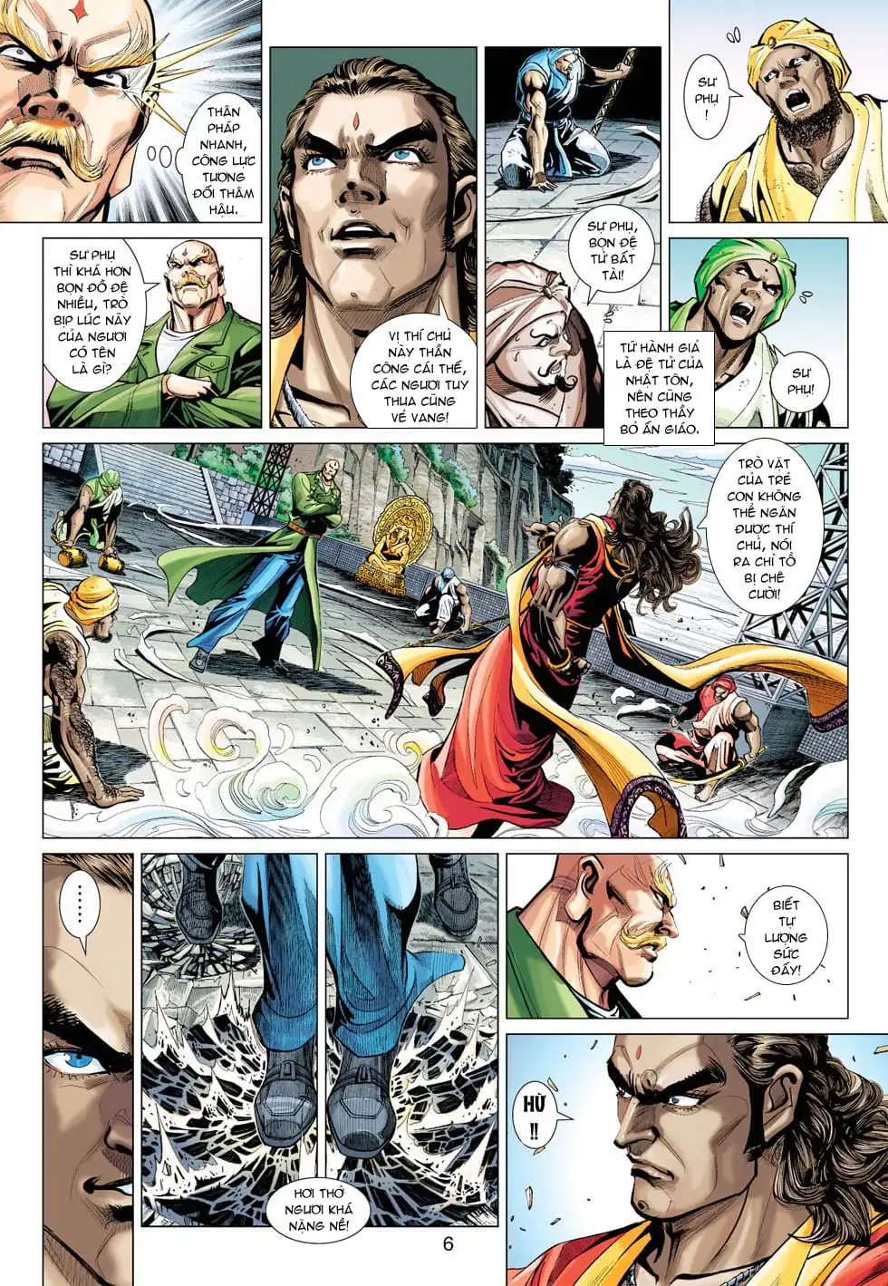 Truyện Tranh Tân Tác Long Hổ Môn trang 4