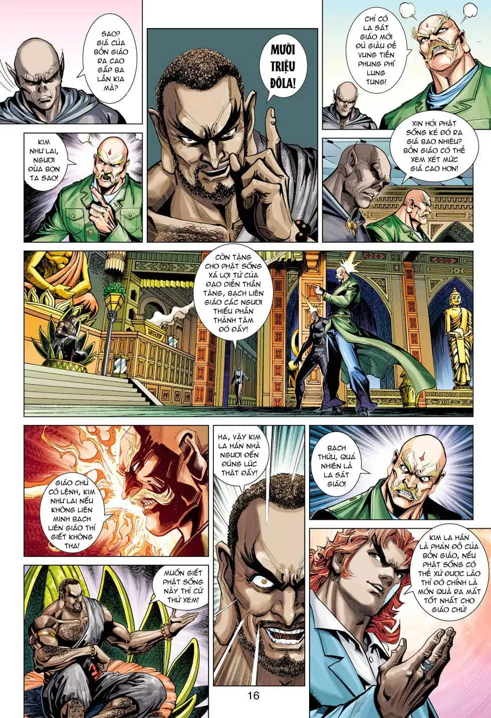 Truyện Tranh Tân Tác Long Hổ Môn trang 4