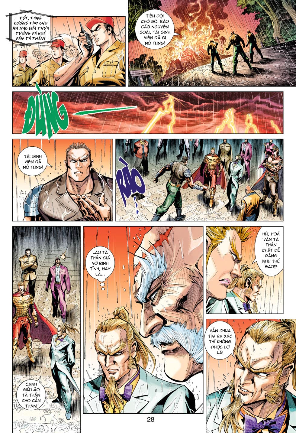 Truyện Tranh Tân Tác Long Hổ Môn trang 4