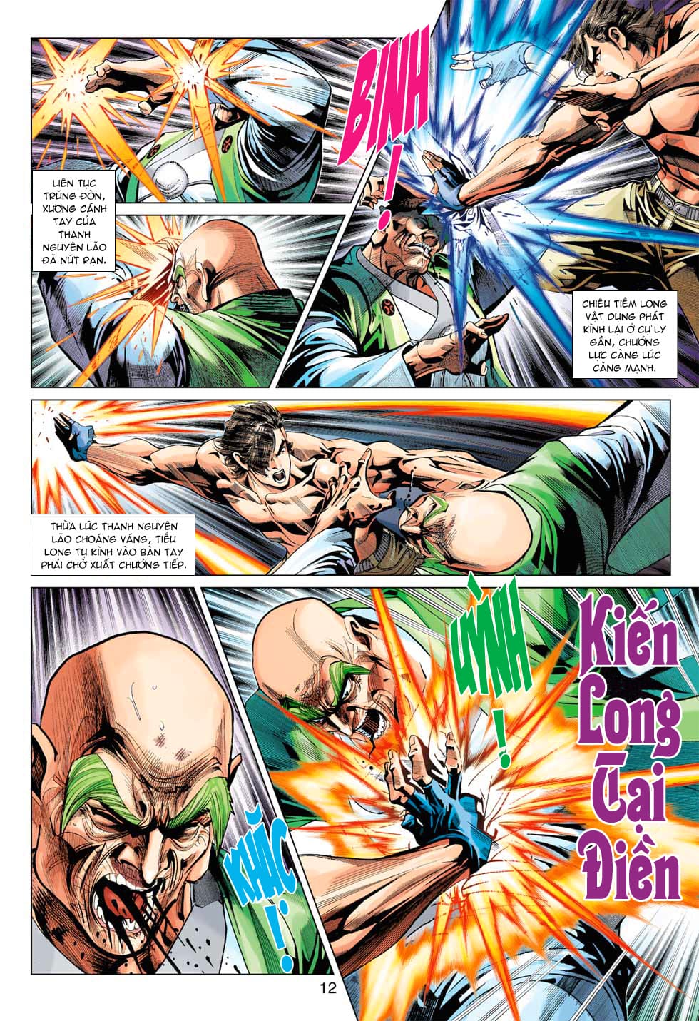 Truyện Tranh Tân Tác Long Hổ Môn trang 4