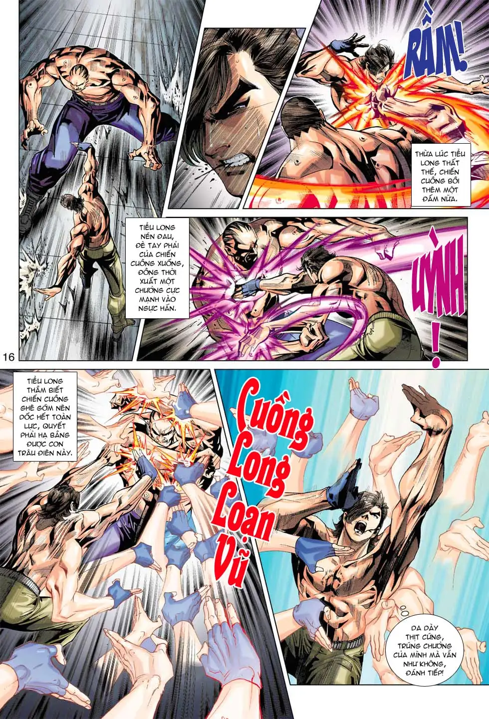Truyện Tranh Tân Tác Long Hổ Môn trang 4