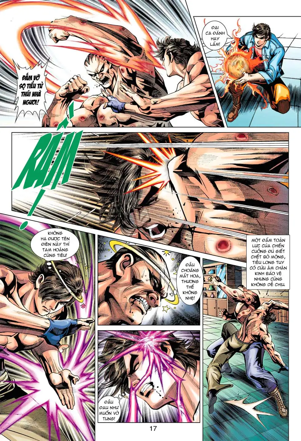 Truyện Tranh Tân Tác Long Hổ Môn trang 4