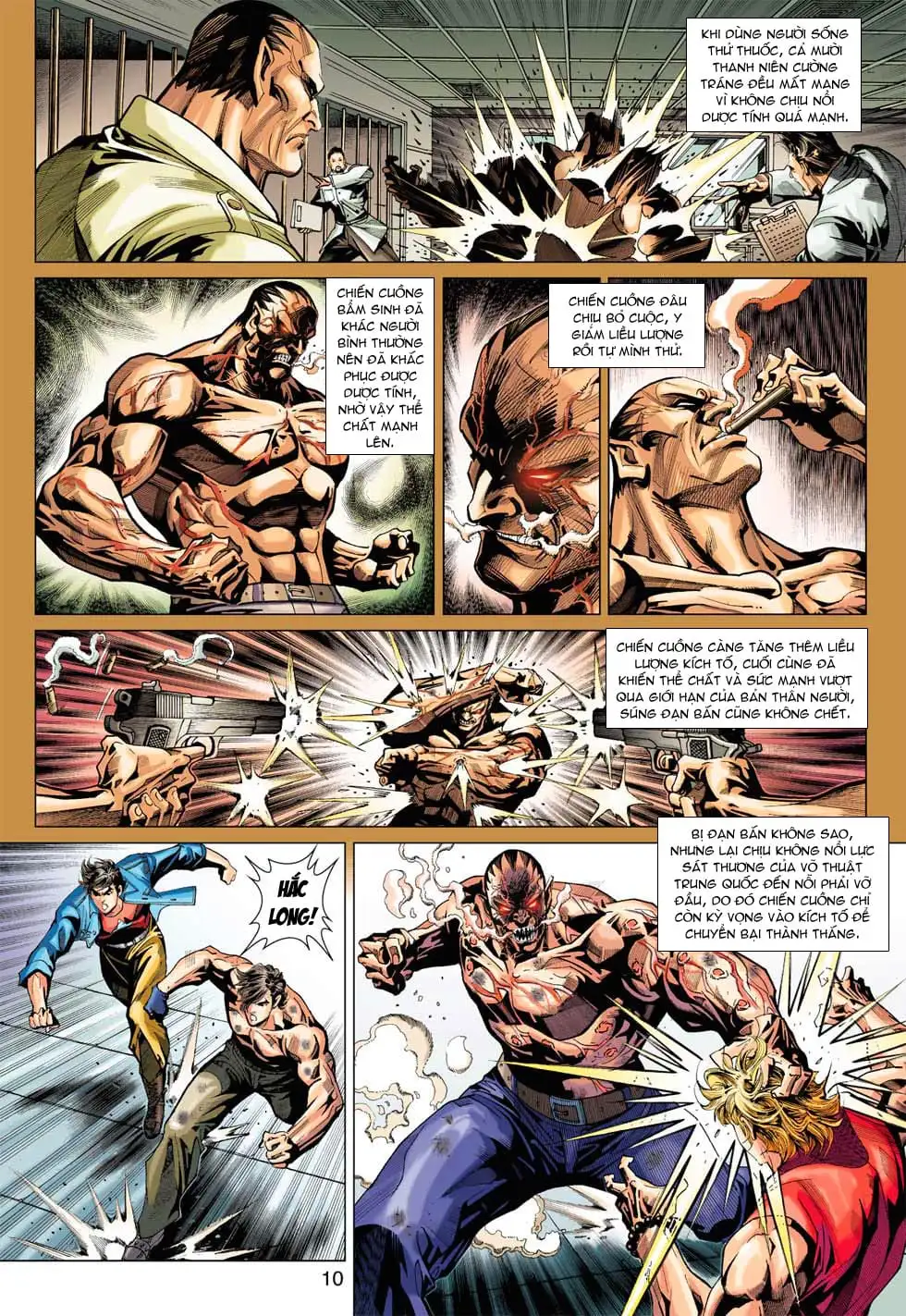 Truyện Tranh Tân Tác Long Hổ Môn trang 4