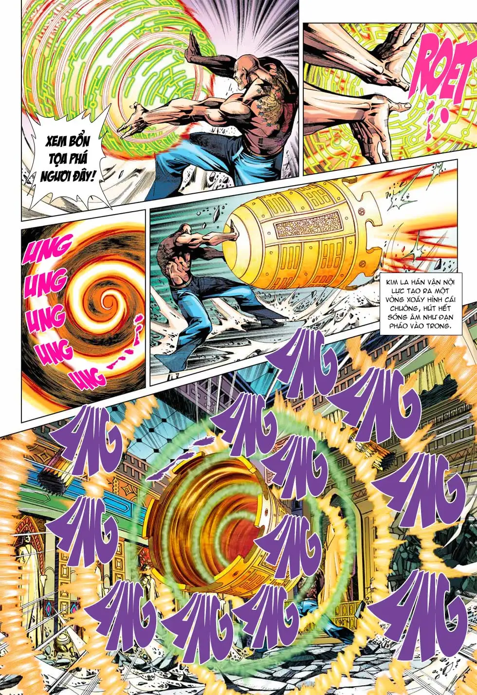 Truyện Tranh Tân Tác Long Hổ Môn trang 4