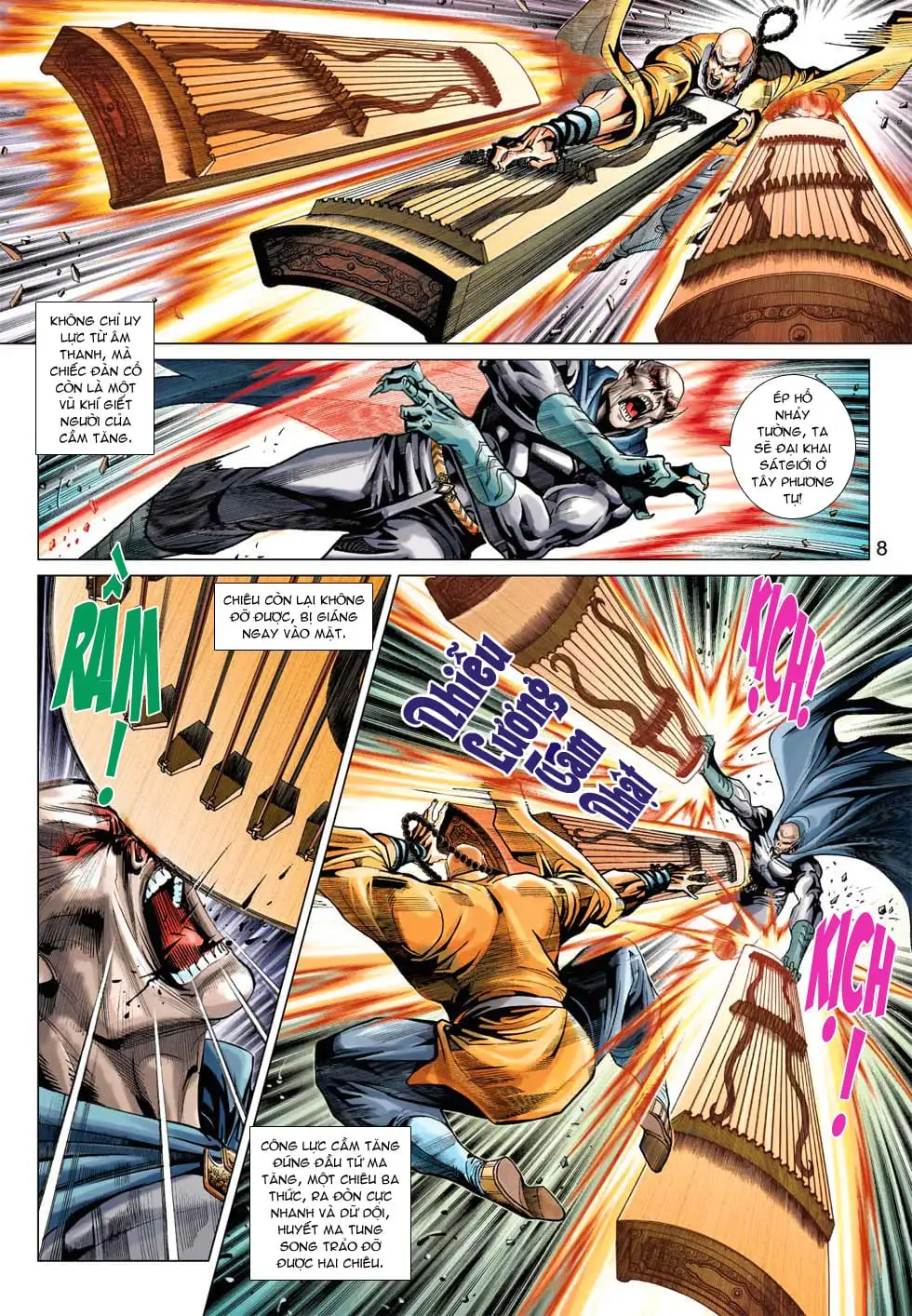 Truyện Tranh Tân Tác Long Hổ Môn trang 4