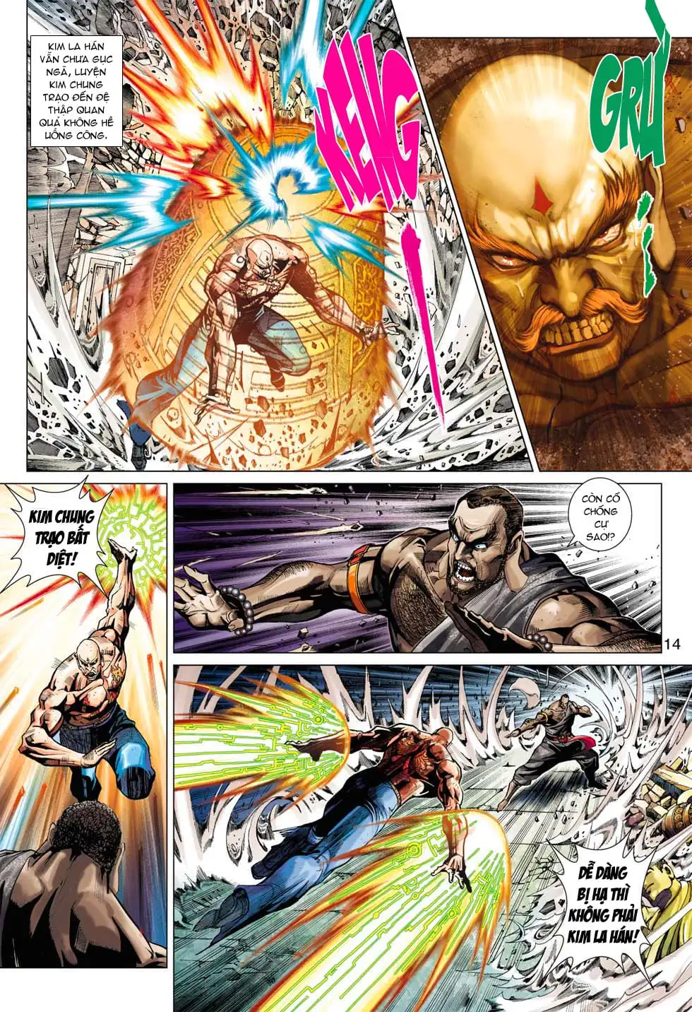 Truyện Tranh Tân Tác Long Hổ Môn trang 4