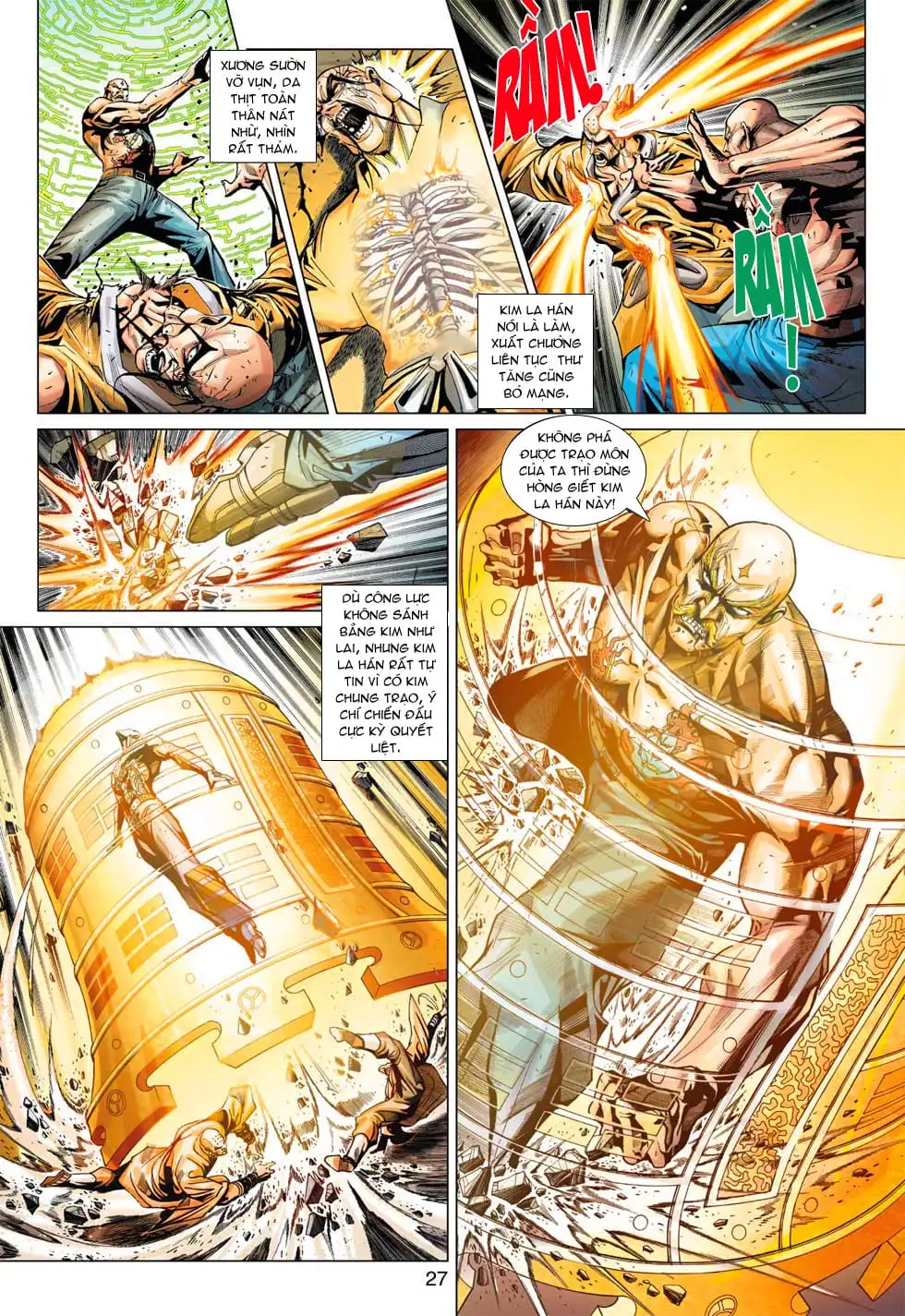 Truyện Tranh Tân Tác Long Hổ Môn trang 4