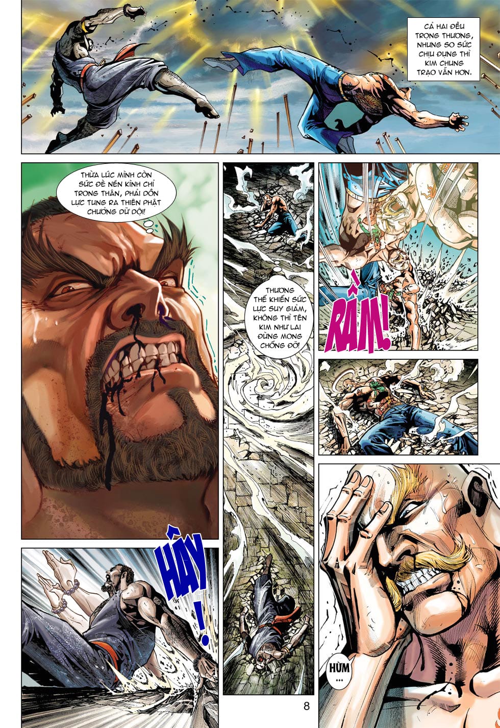 Truyện Tranh Tân Tác Long Hổ Môn trang 4